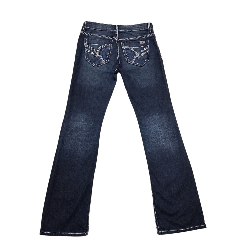 Cruel Denim Abby Jeans Womens 5R Bootcut Flare Dark Wash Y2K Western